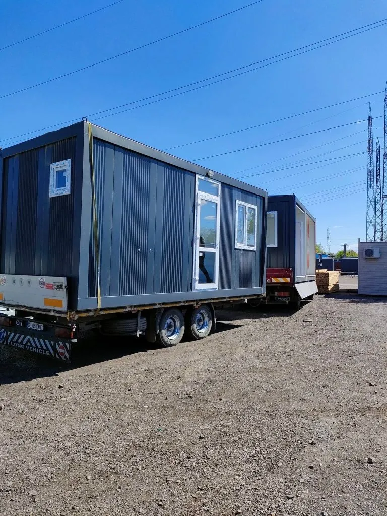 Modul metalic livrat la destinație — Case Trainice