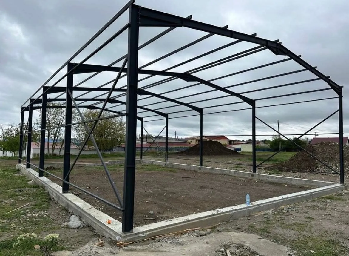 Hală pe structură metalică